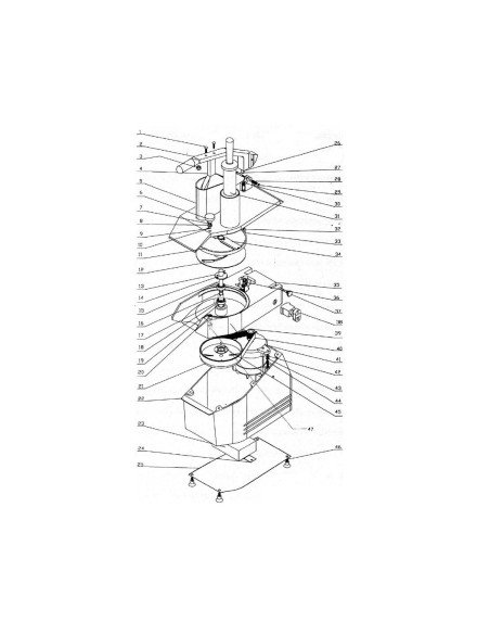 Interruptor de proximidad HLC-300 Despiece número 36