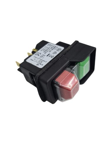 Interruptor pulsante 45x22 mm 5 conexiones...