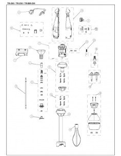 Interruptor bipolar TR-250 Electroportátil Sammic... 2