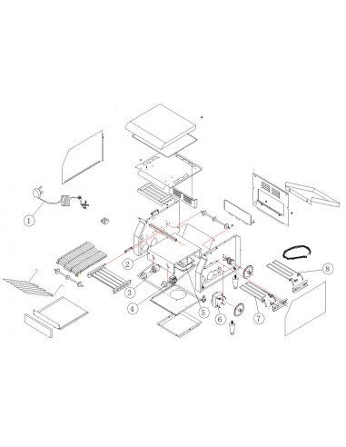 Conmutador de Levas 4 posiciones Tostador...