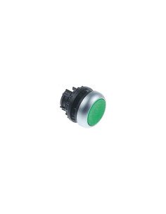 Tecla verde con luz con enclavamiento Ozti M22 DRL-G...
