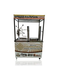 Churrería portátil para exteriores de cafeterías 2