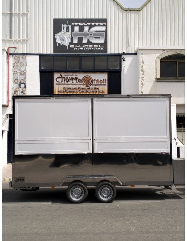 Remolque de 4 metros maquinaria HG