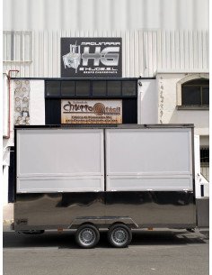 Remolque de 4 metros maquinaria HG