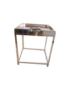 Escurridor Rosquero y Pie Acero Inoxidable