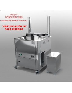 Fogón ind. Gas-Oil CE 70x70