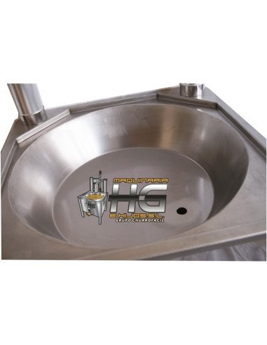 Fogón ind. Propano manual 80x80 con quemador...