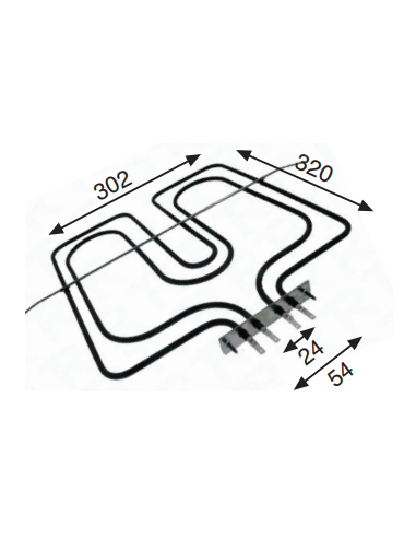Resistencia H-6054