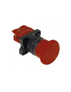 Interruptor cabeza de hongo medida de montaje ø22mm 1NC...